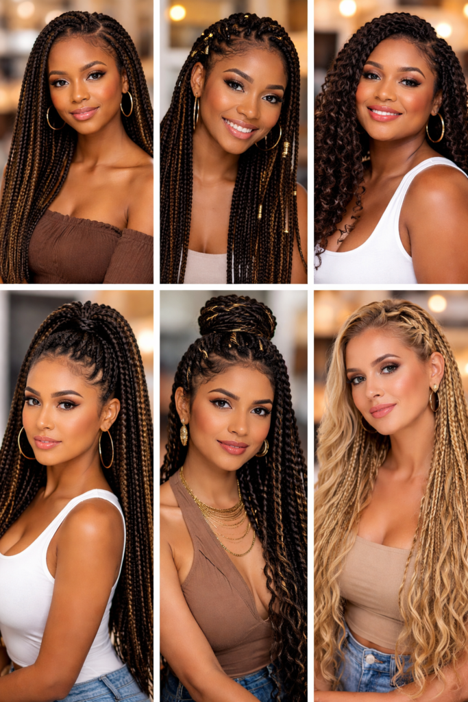 Importance of choosing the right braids for face shape and lifestyle in Houston