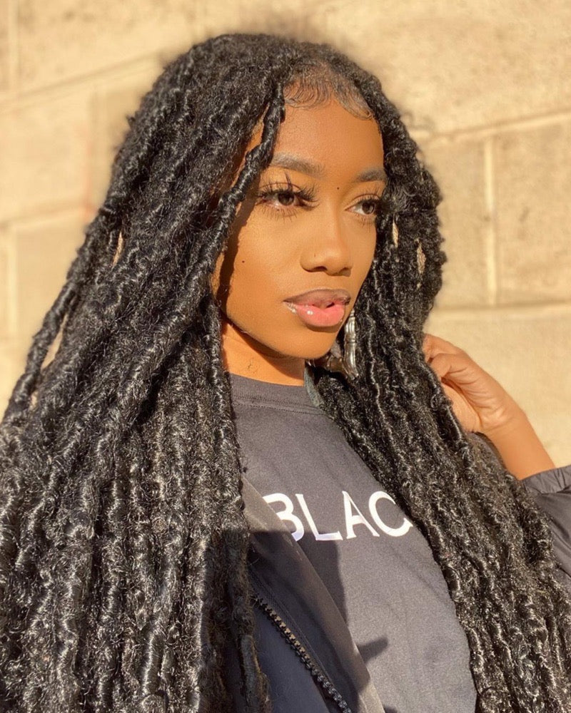 Faux locs Newark NJ protective hairstyle