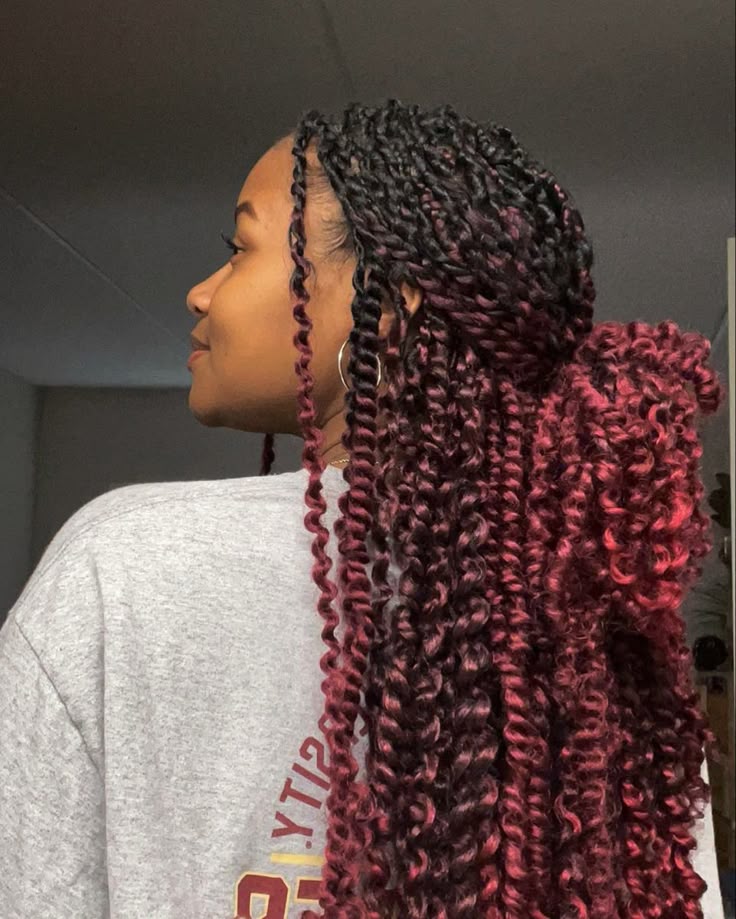 African Hair Braiding Newark NJ passion twists curly soft protective hairstyle