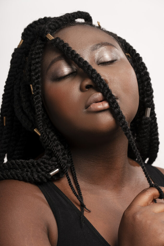 Senegalese twists Houston sleek protective hairstyle