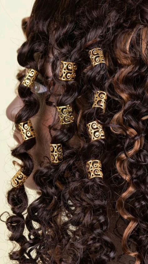 bohemian braids with beads and ribbons in Houston
