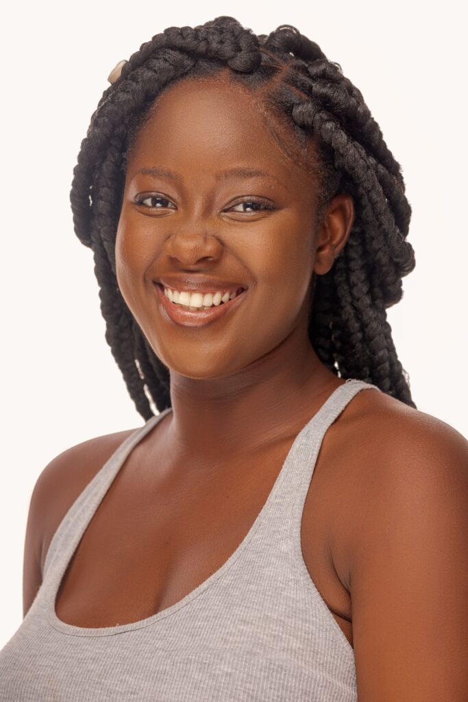 box braids protective style natural hair Newark NJ Abeeba African Hair Braiding