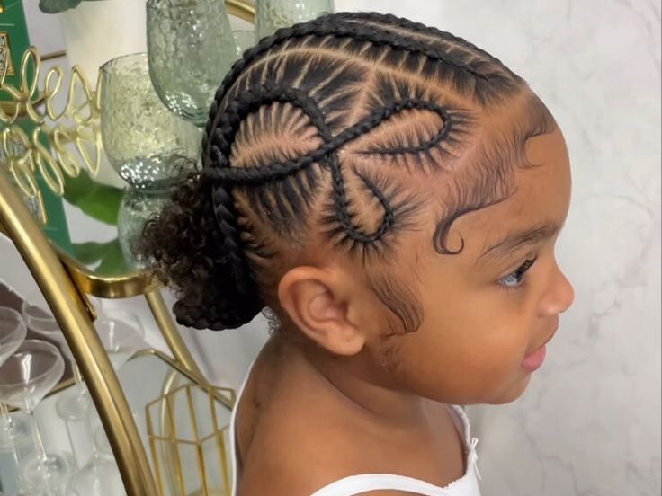 kids cornrows style Newark NJ Abeeba African Hair Braiding